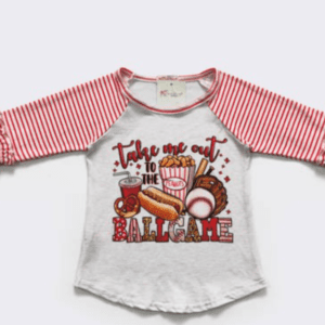 Take Me Out to the Ballgame Raglan